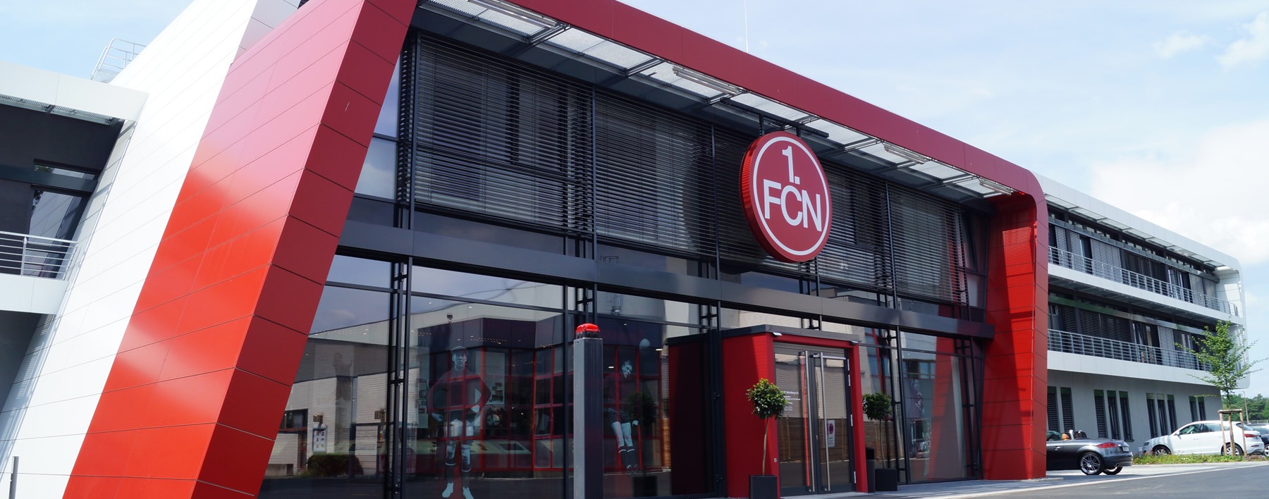 Club Museum und Gebäude des 1. FC Nürnberg
