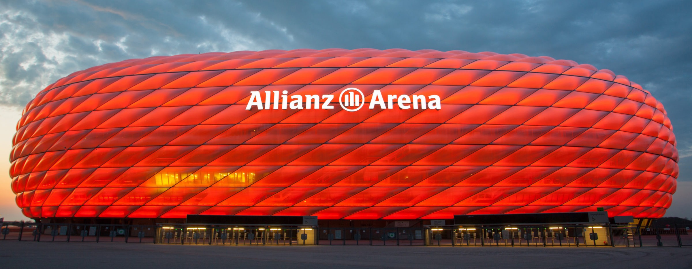 Allianz Arena Rot