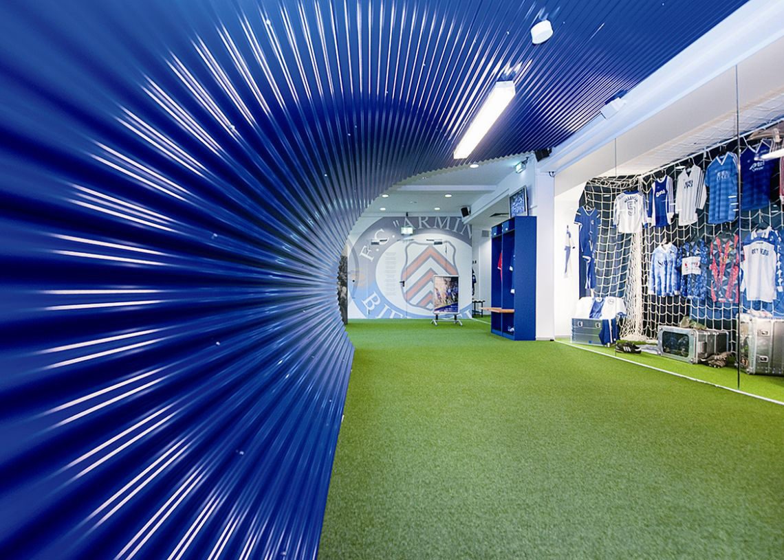 Einblick in das Arminia Bielefeld Museum