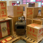 Alte Kisten mit FCK Inhalt