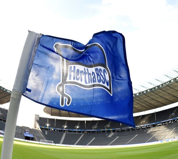 Hertha BSC Fahne